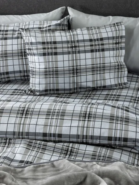 Σετ Παπλωματοθήκη Μονή Flannel Beauty 170x250 FB0249