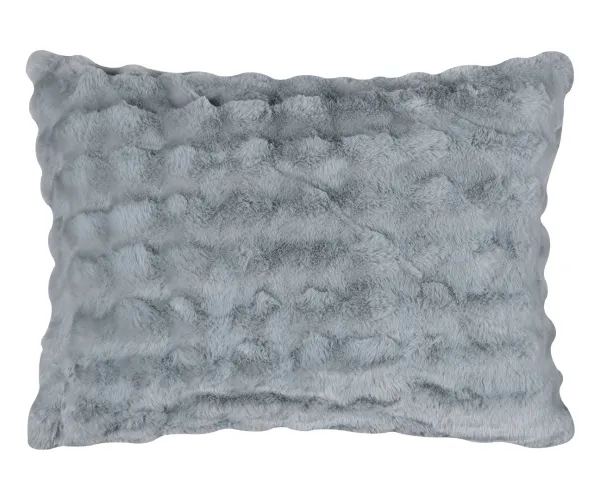 Μαξιλαροθήκη burble (50cm x 70cm) γκρί