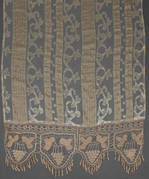 κουρτίνα 014 (270cm x 320cm) ecru με τιράντα