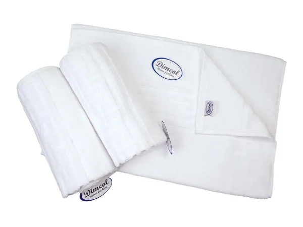 Ξενοδοχειακή Πετσέτα 500 gr/m² Jacquard Μαίανδρος 70X140 Λευκό 100% Cotton
