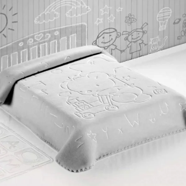ΚΟΥΒΕΡΤΑ ΙΣΠΑΝΙΑΣ ΚΟΥΝΙΑΣ 110X140 BELPLA STER 521 GREY