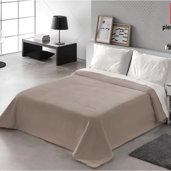 ΚΟΥΒΕΡΤΑ ΥΠΕΡΔΙΠΛΗ 220X240 PIERRE CARDIN NANCY 545 TAUPE(55)