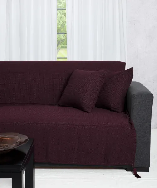 ΡΙΧΤΑΡΙΑ 9925 (180cm x 180cm) μελιτζανί