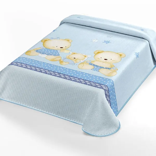 ΚΟΥΒΕΡΤΑ ΙΣΠΑΝΙΑΣ ΚΟΥΝΙΑΣ 110X140 BELPLA STER 663 BLUE