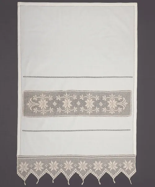 κουρτίνα 021 (90cm x 130cm) ecru με τούνελ