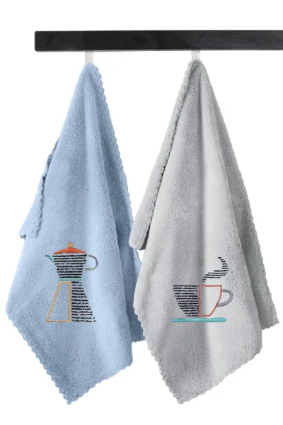 Guy Laroche Gourmet Kitchen Set 21 Πετσέτες Κουζίνας 35x50 cm - Σετ 2τμχ