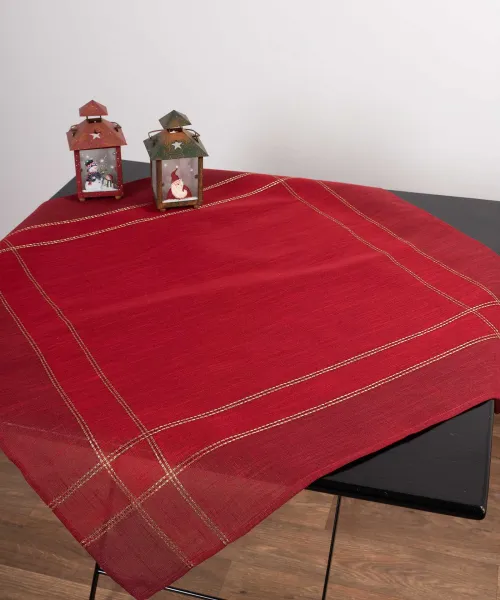 χριστουγεννιάτικο τραπεζομάντηλο ( 160cm x 320cm) 2448 κόκκινο