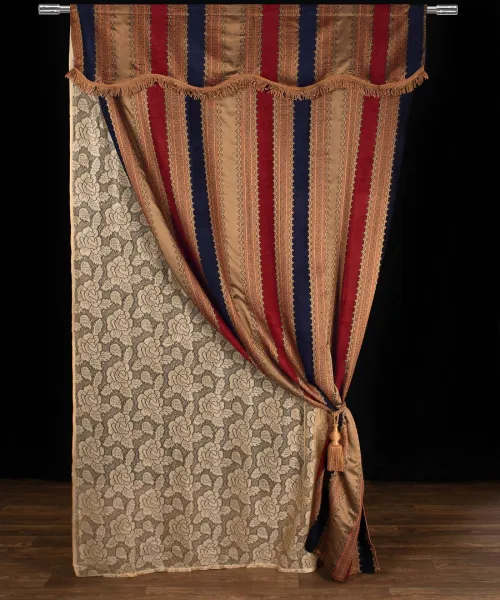 Κουρτίνα efterpi (150cm x 280cm) με τούνελ μπλέ