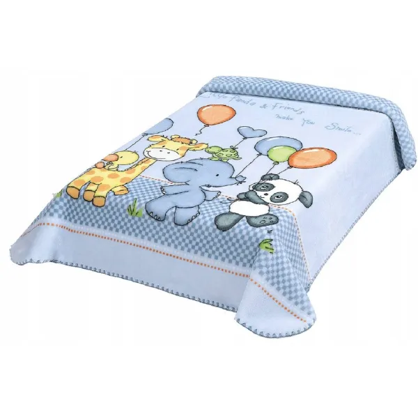 ΚΟΥΒΕΡΤΑ ΙΣΠΑΝΙΑΣ ΚΟΥΝΙΑΣ 110X140 BELPLA STER 636 BLUE