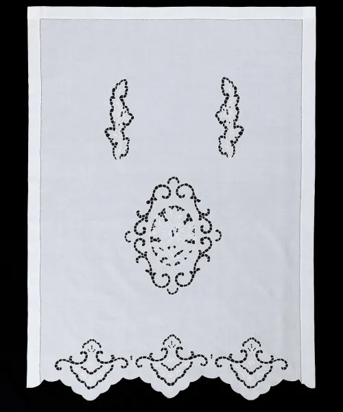 κουρτίνα 499 (200cm x 300cm) λευκή με τούνελ