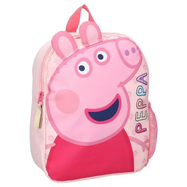 Σακίδιο Πλάτης Peppa Pig Fluffy Friends 3D Ροζ 32x26x11 cm
