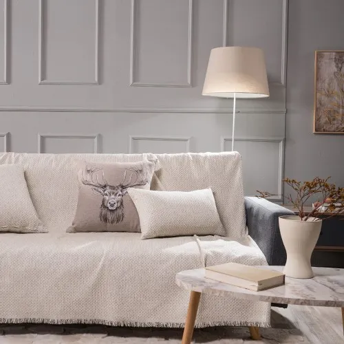 Ριχτάρι Richmond 01 Ivory - Μονοθέσιο 180x150cm