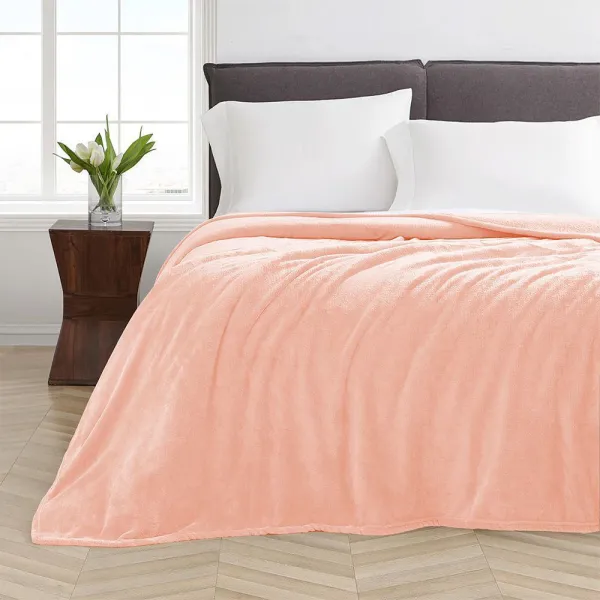 Κουβέρτα Βελουτέ Pello Old Pink 220×240