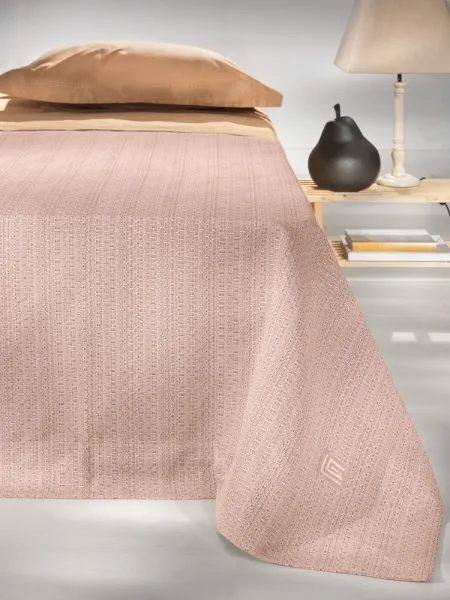 Κουβέρτα Pietra Pink 