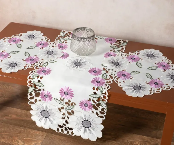 Σατέν κοφτό σεμέν (40cm x 110cm 2 x 40cm x 40cm) 291 μώβ