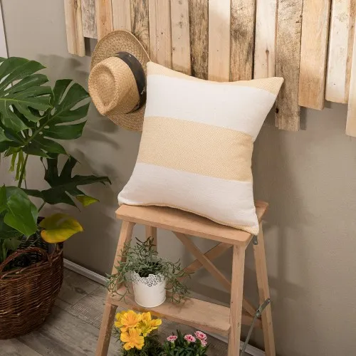 Μαξιλαροθήκη Gella 14 - 43x43cm με γέμιση