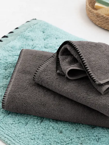 Πετσέτα Λουτρού Towels Collection 80x160 BROOKLYN COAL