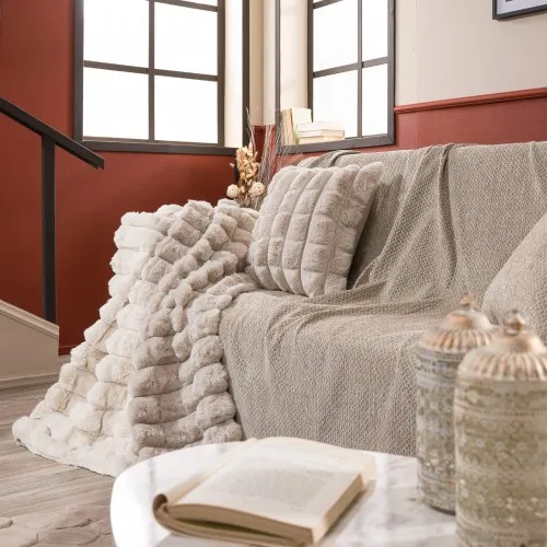 Ριχτάρι Richmond 02 Beige - Μονοθέσιο 180x150cm