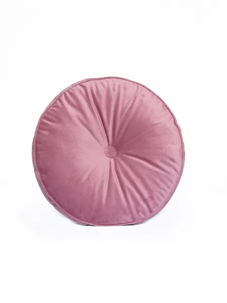 Διακοσμητικό Μαξιλάρι Velvet Feel VF803 Ροζ Ø40cm