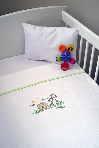 Κουβέρτα Πικέ Αγκαλιάς 80x100cm Design 504 Aslanis Baby
