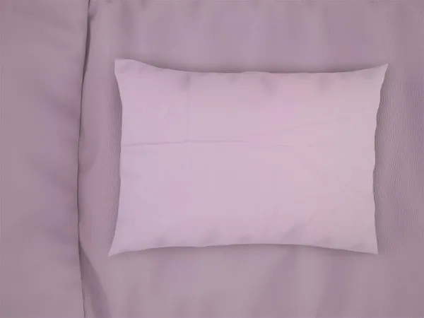 Μαξιλαροθήκη Solid 506 50X70 Light Purple 100% Cotton