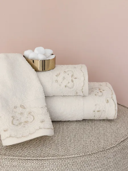 Σετ Πετσέτες Towels Collection LIST CREAM