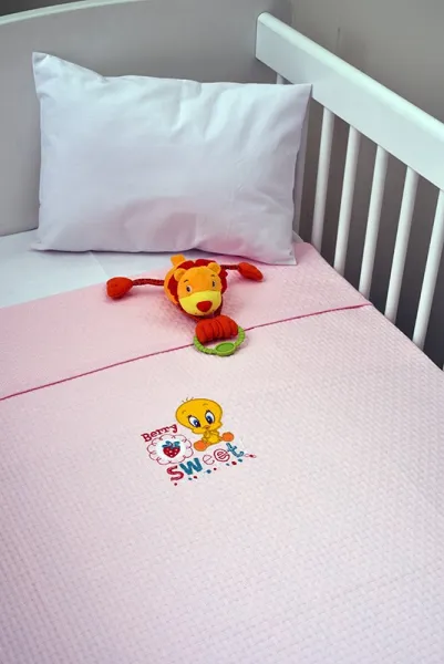 Κουβέρτα Πικέ Κούνιας Baby Looney Tunes Design 26