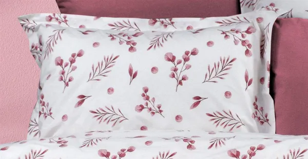 Μαξιλαροθήκη Εμπριμέ Μυρτώ 353 50X70 Rotten Apple 100% Cotton Flannel
