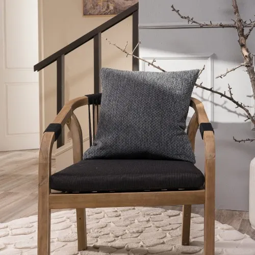 Μαξιλαροθήκη Richmond 11 Coral Grey - 50x50cm με γέμιση
