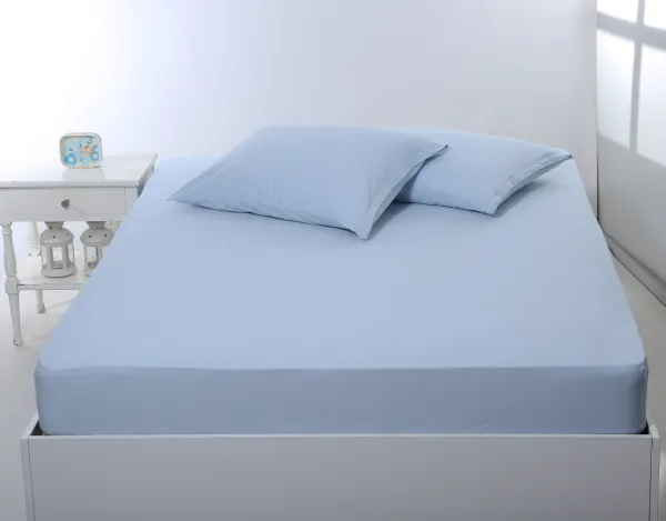Σεντόνι με λάστιχο jersey (180cm x 200cm + 35cm) siel