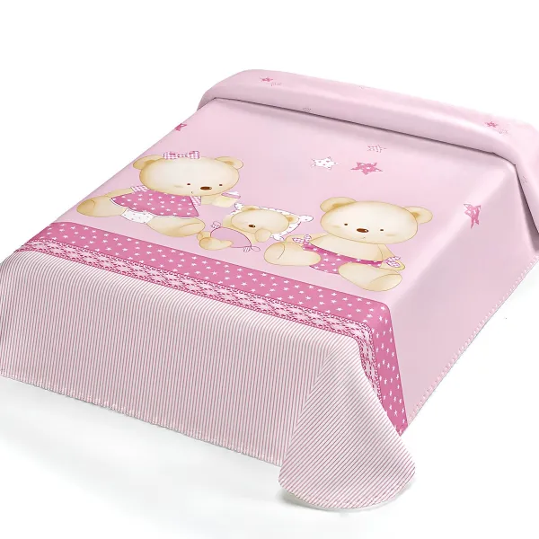 ΚΟΥΒΕΡΤΑ ΙΣΠΑΝΙΑΣ ΑΓΚΑΛΙΑΣ 80X110 BELPLA STER 663 PINK
