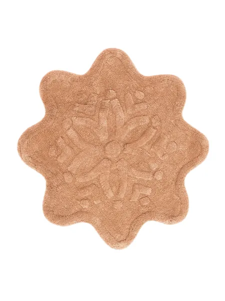 Πατάκι Μπάνιου Flar Caramel 70x70 cm - 100% Βαμβάκι