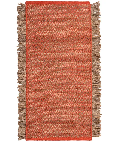 Χαλί γιούτα 1743 (70cm x 160cm) salmon