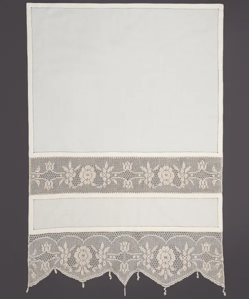 κουρτίνα 097 (50cm x 100cm) ecru με τούνελ