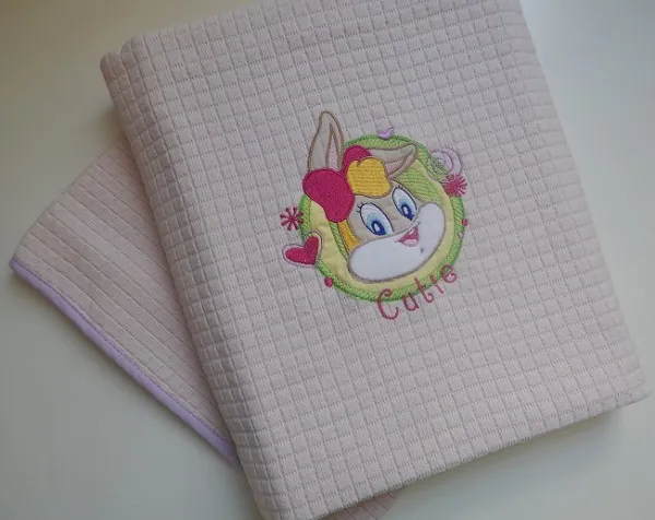 Κουβέρτα Πικέ Αγκαλιάς Baby Looney Tunes Design 32a