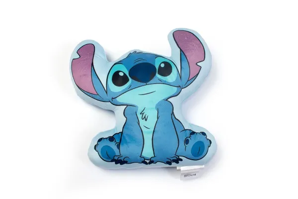 Μαξιλάρι 3D Disney Home Stitch 350 35 cm Sky Blue 100% Velboa
