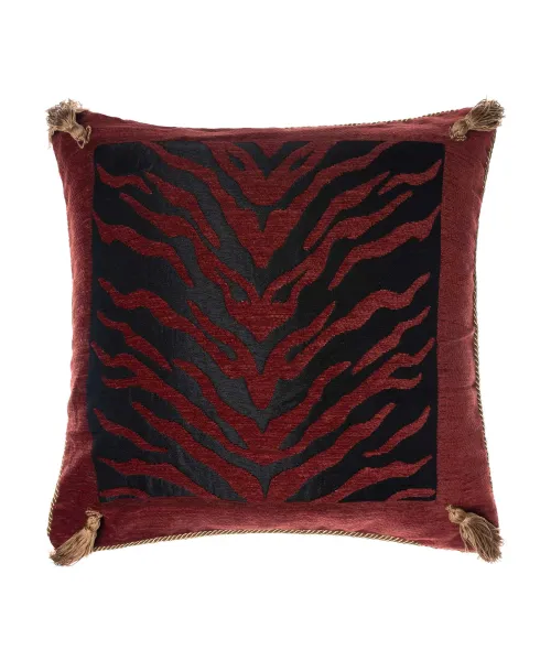 ΜΑΞΙΛΑΡΟΘΗΚΗ  306 (45cm x 45 cm) μαυροκόκκινο