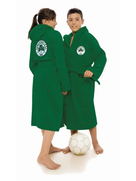 Παιδικό Μπουρνούζι Panathinaikos F.C. 100% Βαμβάκι 420gsm