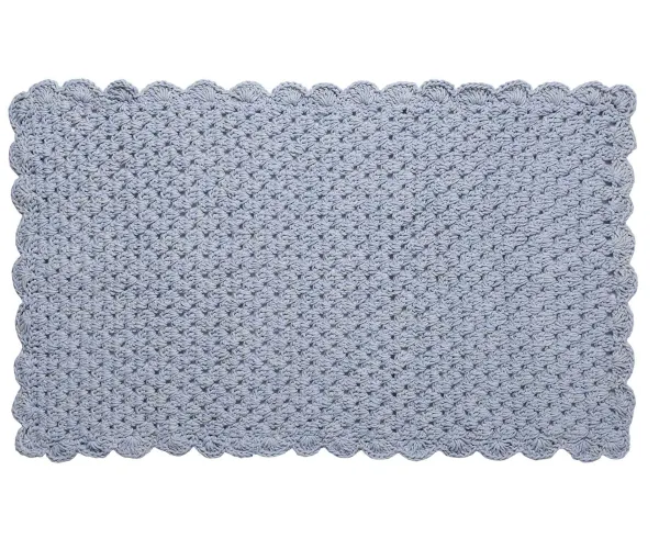 ΠΑΤΑΚΙΑ πλεκτό (70cm x 140cm) σιέλ