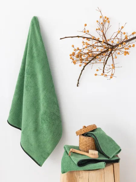 Σετ Πετσετες Towels Collection BROOKLYN GREEN