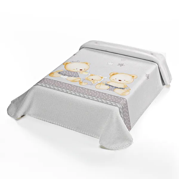 ΚΟΥΒΕΡΤΑ ΙΣΠΑΝΙΑΣ ΑΓΚΑΛΙΑΣ 80X110 BELPLA STER 663 GREY 