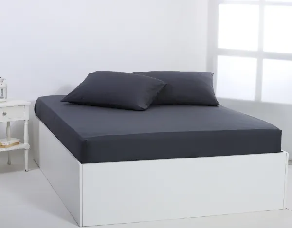 Βαμβακερό σεντόνι essentials (125cm x 200cm + 35cm) turbulence
