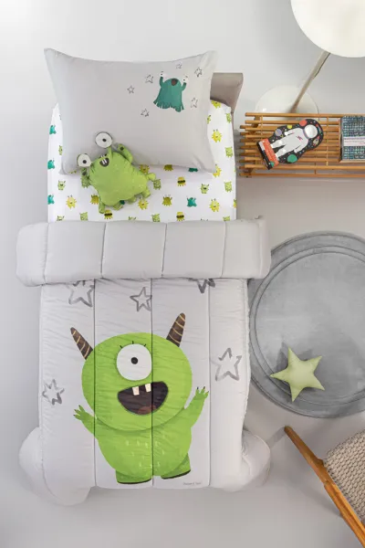 Κουβερλί Monsters Lime Suede 
