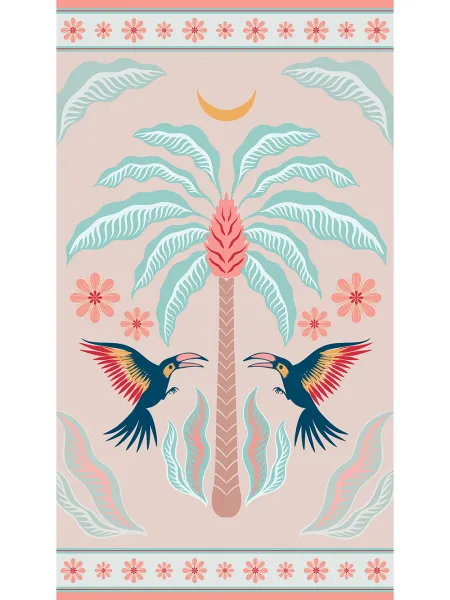 Πετσέτα Θαλάσσης Beach Collection 90x160 EM40