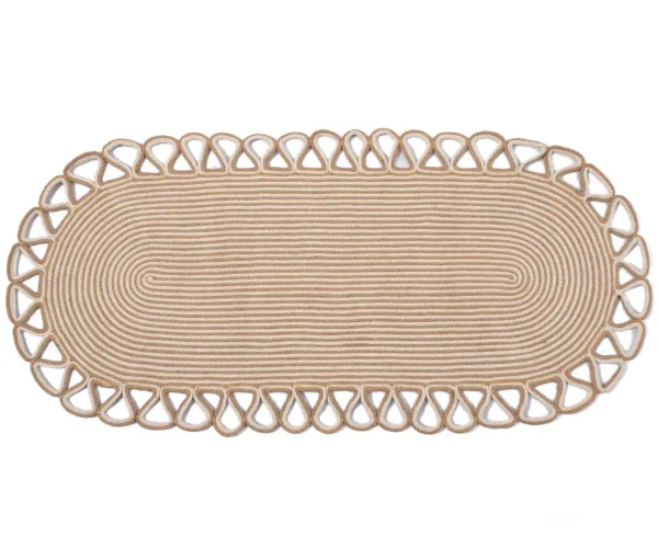 Χαλί γιούτα 1911 (70cm x 160cm) beige