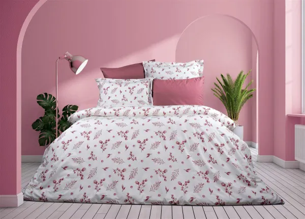 Παπλωματοθήκη Εμπριμέ Μυρτώ 353 160X240 Rotten Apple 100% Cotton Flannel