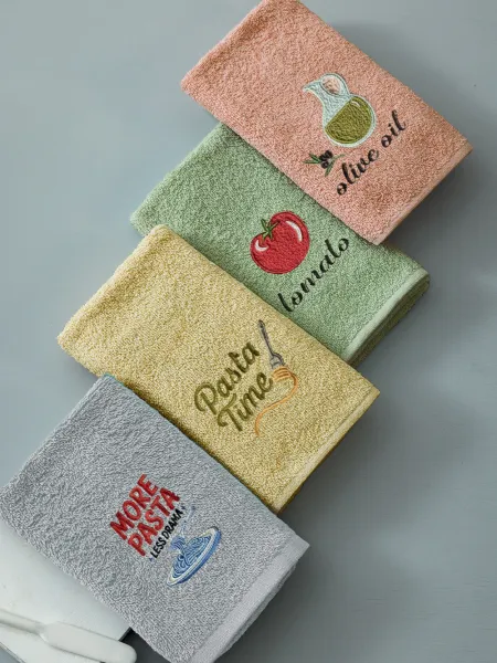 Σετ 4 Πετσέτες Κουζίνας Kitchen Towels 40x70 KT300