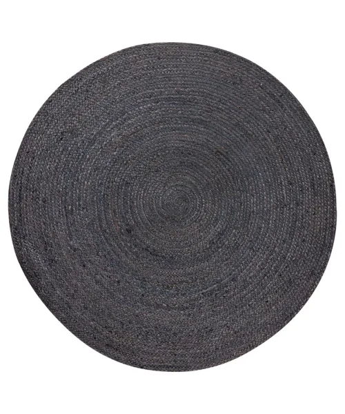 Χαλί γιούτα 1755 (200cm) dark grey