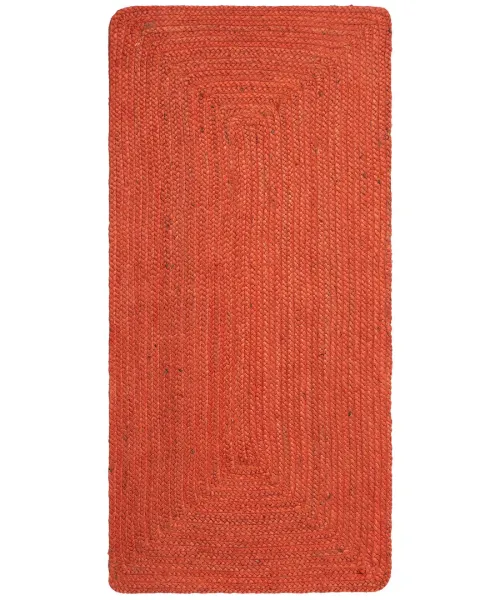 Χαλί γιούτα 1716 (60cm x 130cm) teracotta
