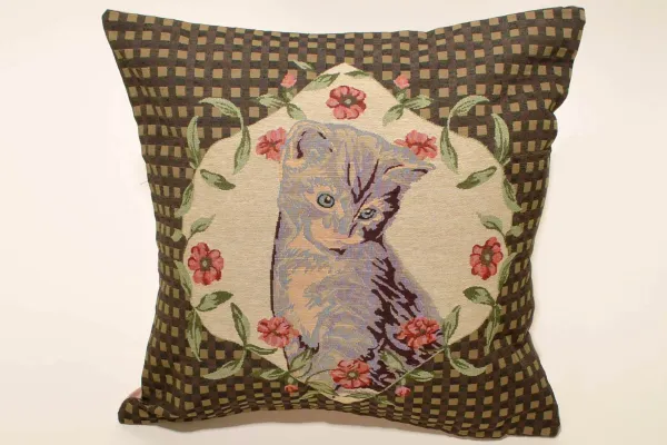 ΜΑΞΙΛΑΡΟΘΗΚΗ (45cm x 45cm) ROSES CAT